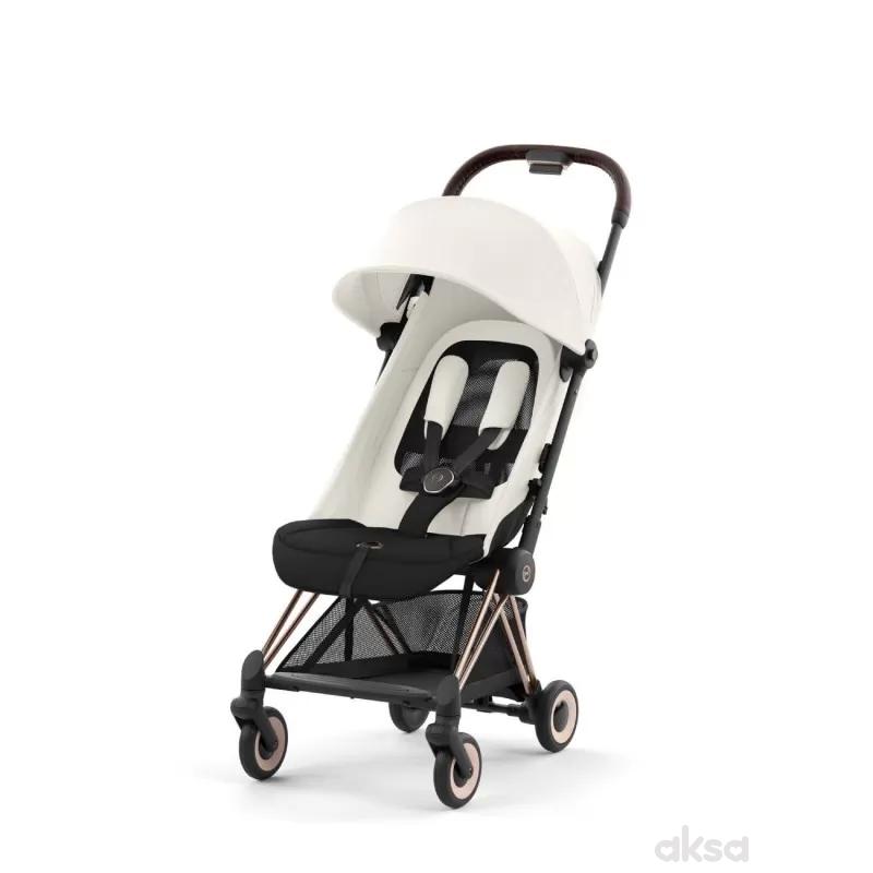 Cybex kolica Coya, Off White (Rosegold ram)