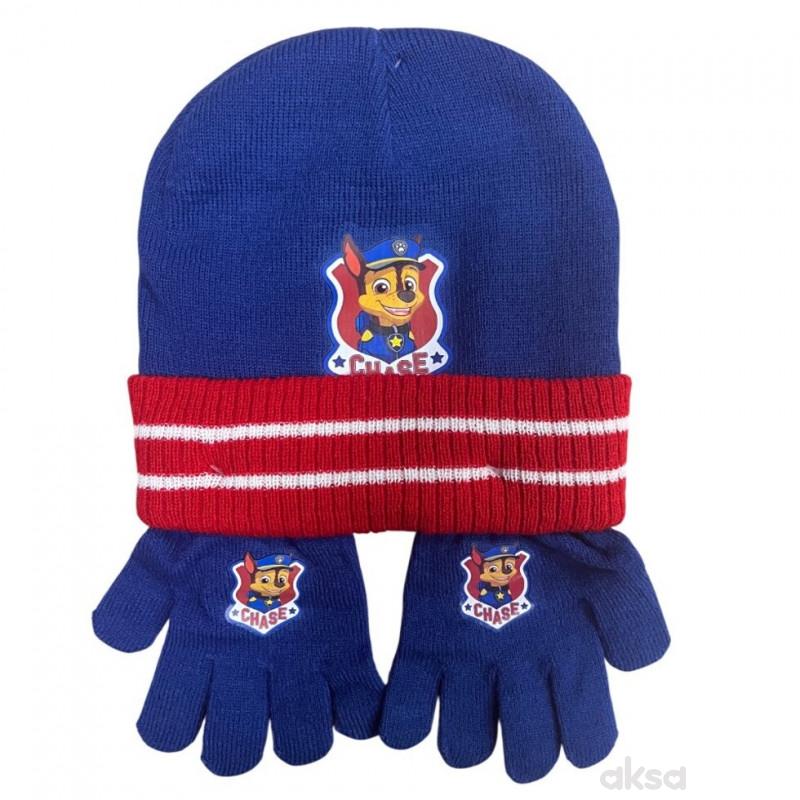 Stamion set (kapa, rukavice) Paw Patrol , dečaci 