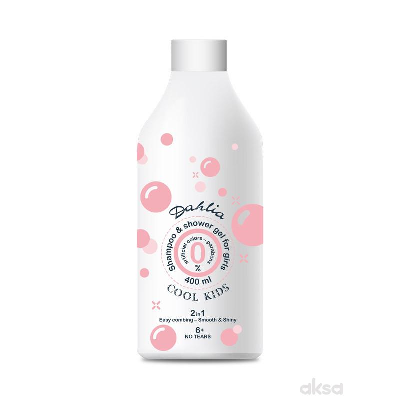 Cool Kids Shampoo&Shower gel for girls 2 in1,400ml 