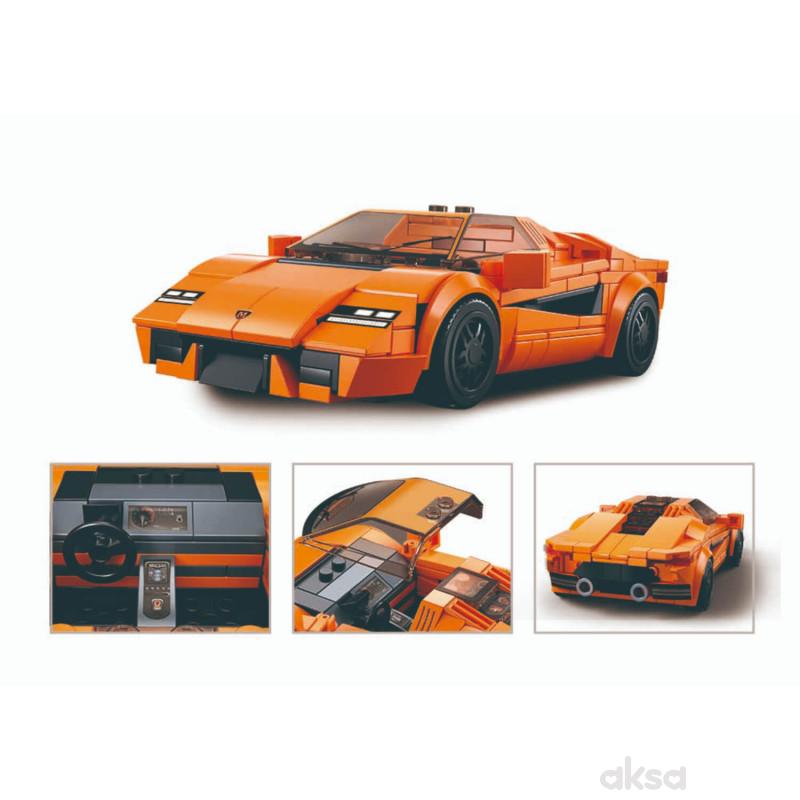 Sluban kocke, sportski automobil