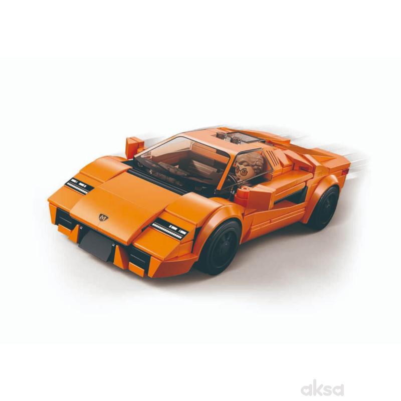 Sluban kocke, sportski automobil