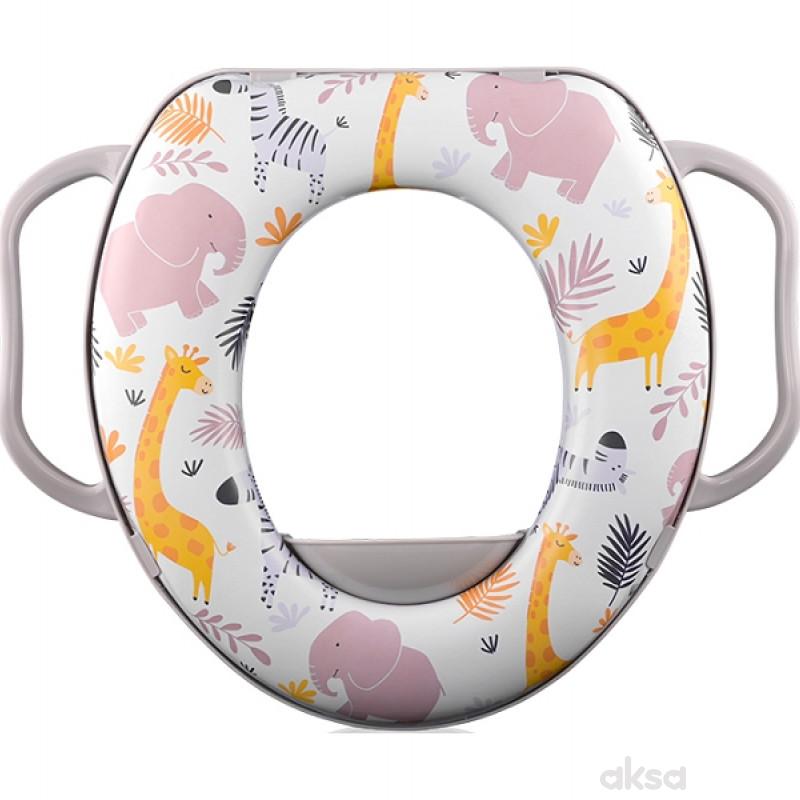 Lorelli adapter sa ručicama soft tre, grey animals 