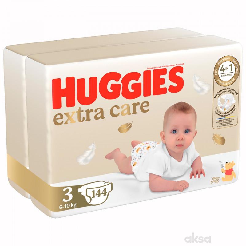 Huggies pelene extra care JR Mega 3 5-9kg 144kom