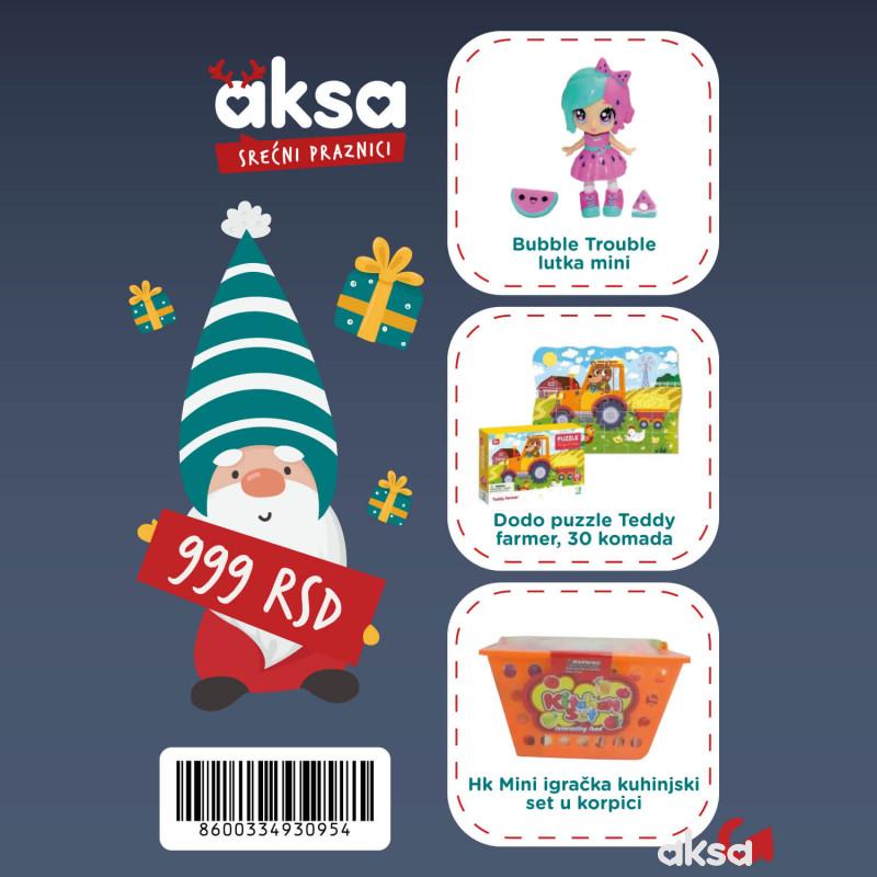 Novogodišnji paketić za devojčice 3+ no. 5-999 din 