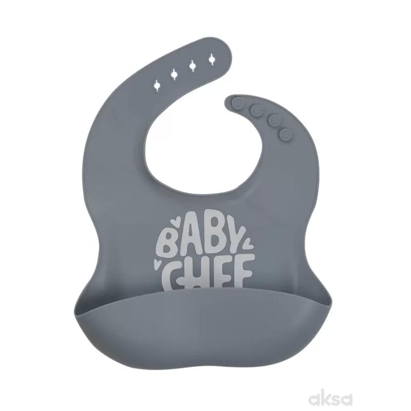 Baby Chef silikonska portikla plava