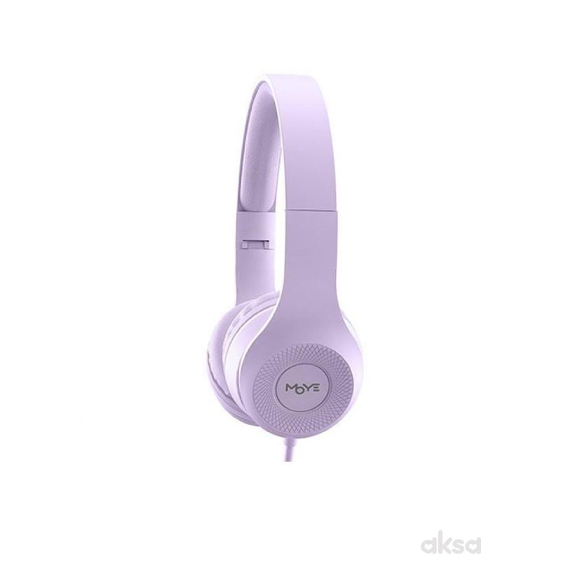Enyo Foldable Headphones with Microphone Pink 