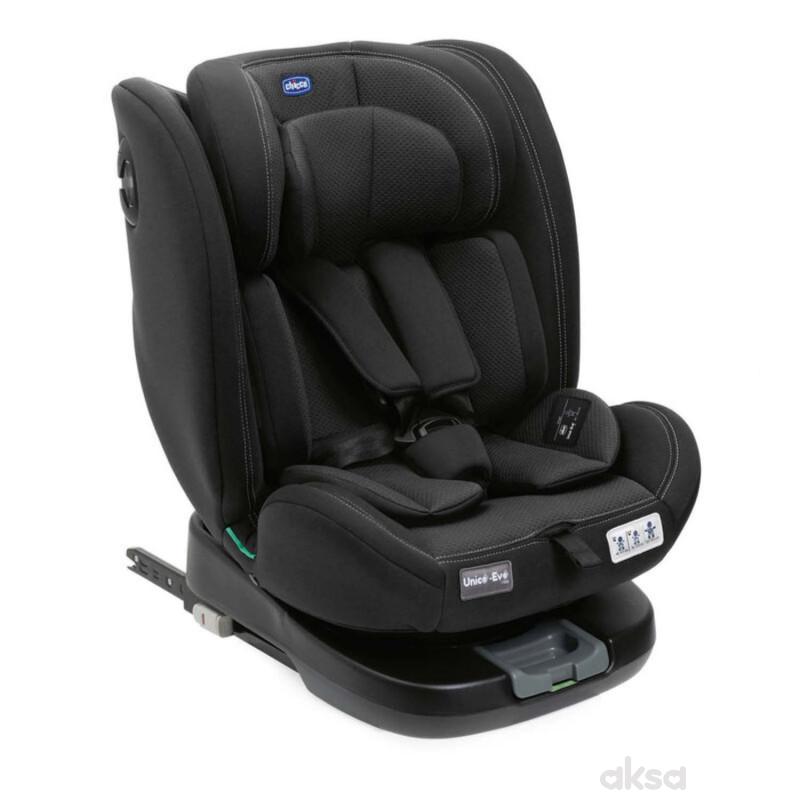 Chicco a-s Unico Evo i-Size (40-150cm), Black 