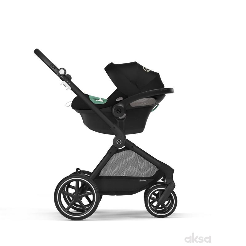 Cybex duo sistem Eos Lux Moon black (Crni ram)