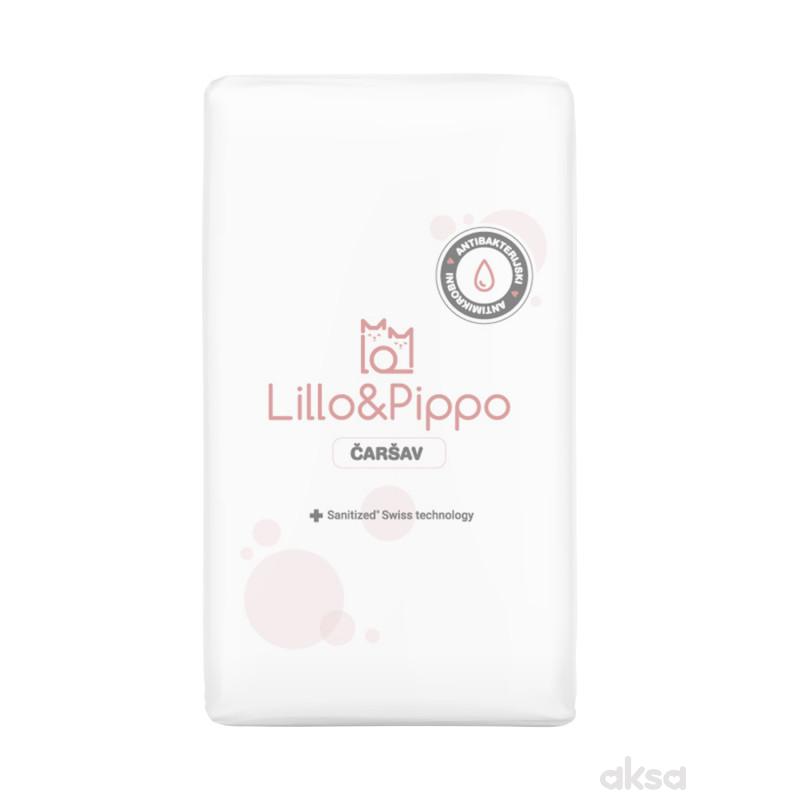 Lillo&Pippo antibakterijski čaršav 110x150 