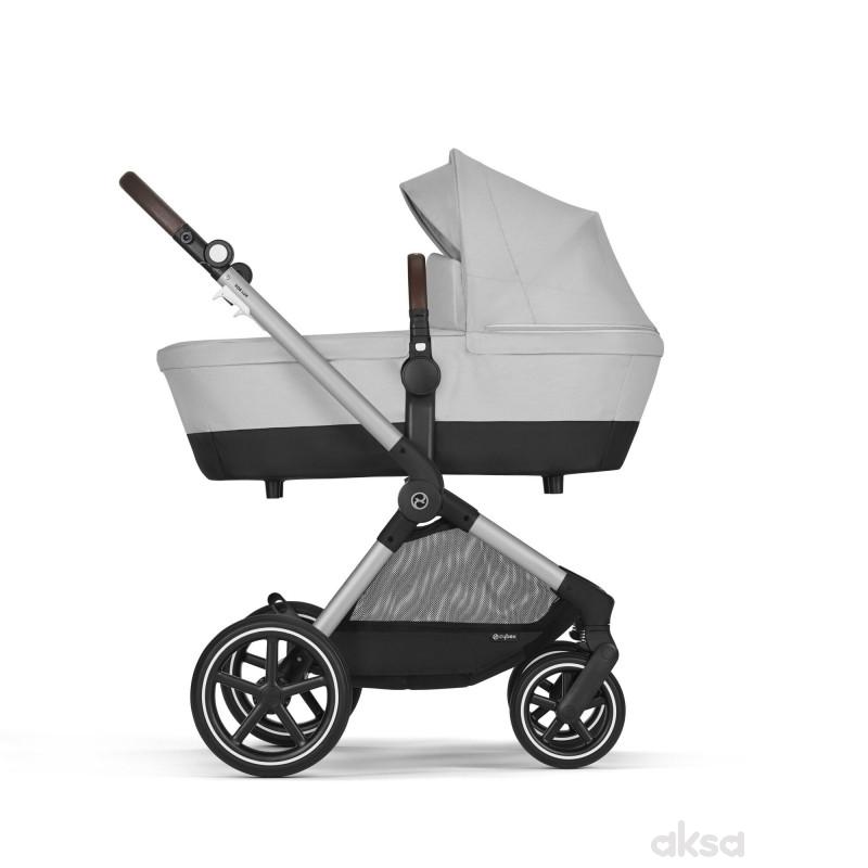 Cybex duo sistem Eos Lux Lava grey (Sivi ram) 