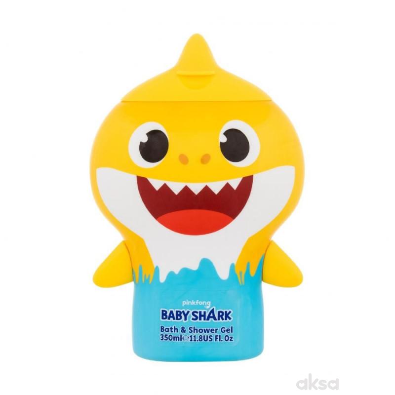 Baby shark kupka&gel za tusiranje yellow 350ml 
