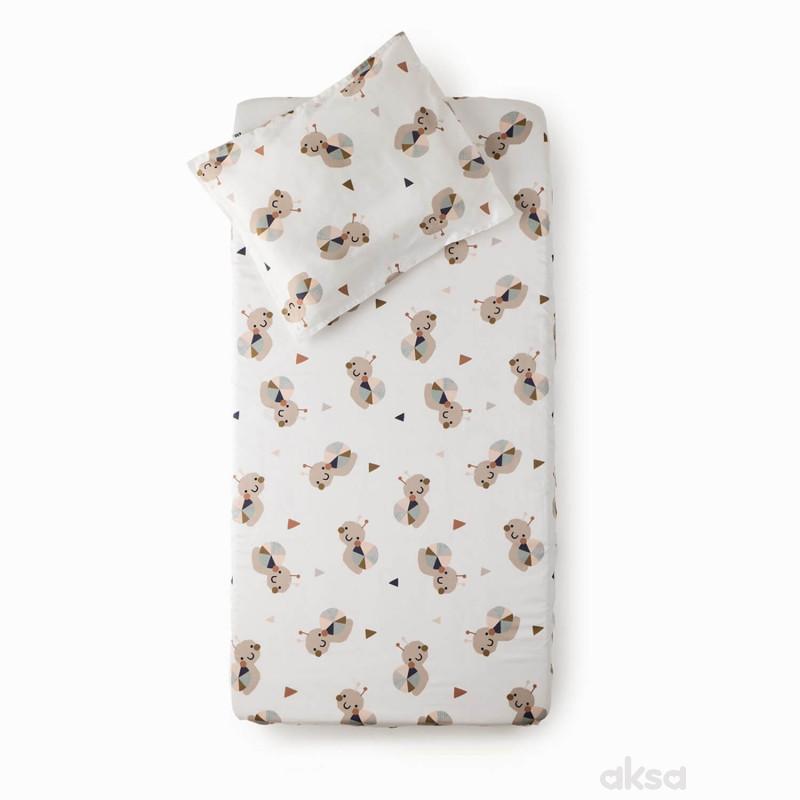 Elo. posteljina 2/1 Pužić, 120x60cm 