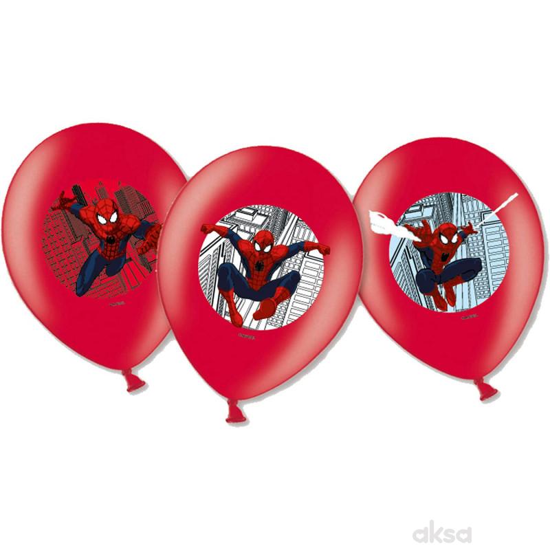 Marina Co Spiderman latex baloni 27,5cm pak. 1/6