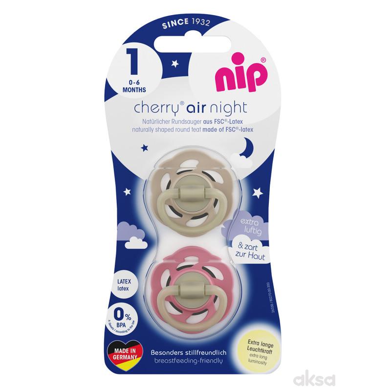 Nip Cherry Air svetleća laža od kaučuka,0-6,devoj. 