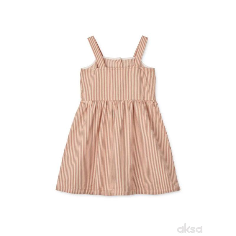 Liewood haljina Zia, Stripe Tuscany rose/Sandy
