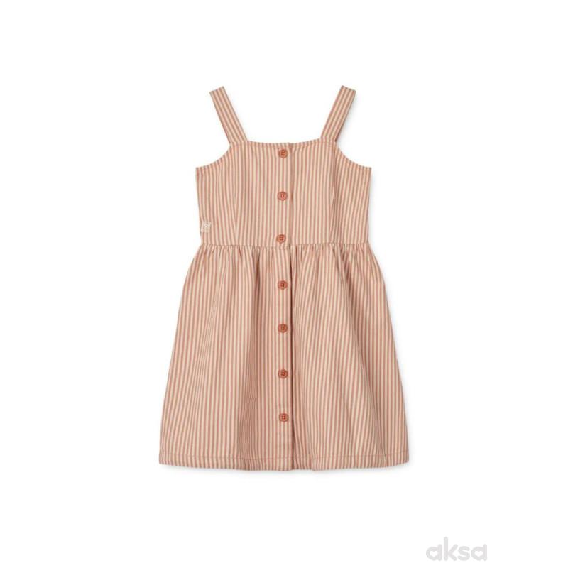 Liewood haljina Zia, Stripe Tuscany rose/Sandy