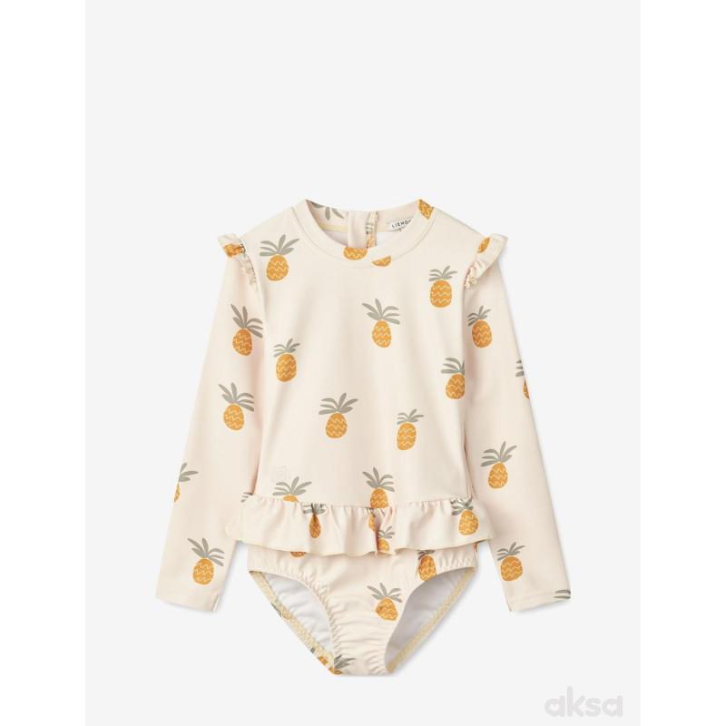 Liewood jednodelni kupaći Sille, Pineapples/CloudC