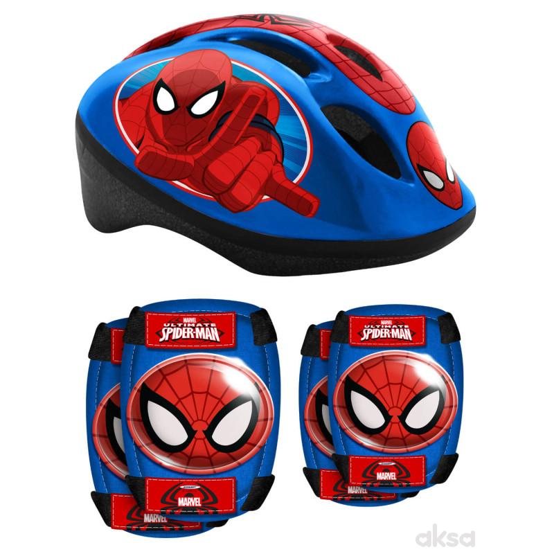 Stamp kaciga 52-56cm sa štitnicima, Spiderman