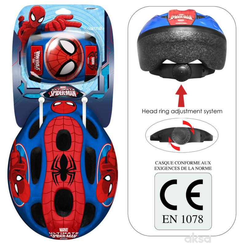 Stamp kaciga 52-56cm sa štitnicima, Spiderman