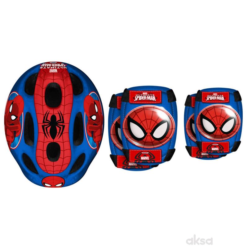 Stamp kaciga 52-56cm sa štitnicima, Spiderman