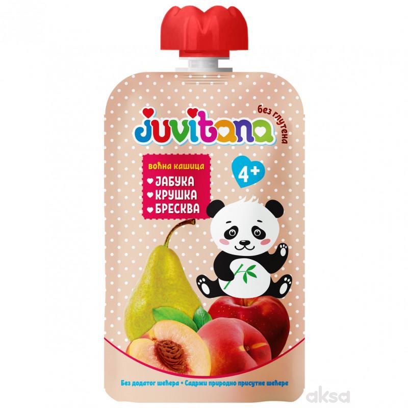 Juvitana pouch jabuka kruška i breskva 100g 