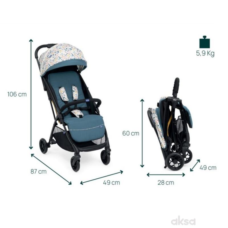 Chicco kolica Glee, Joyful Teal