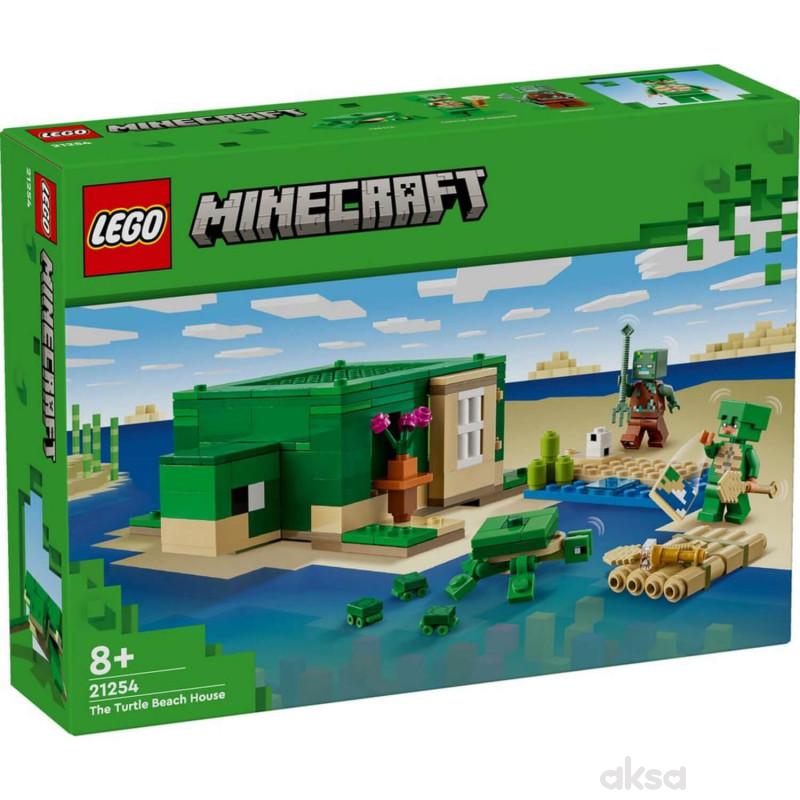 LEGO MINECRAFT THE TURTLE BEACH HOUSE 