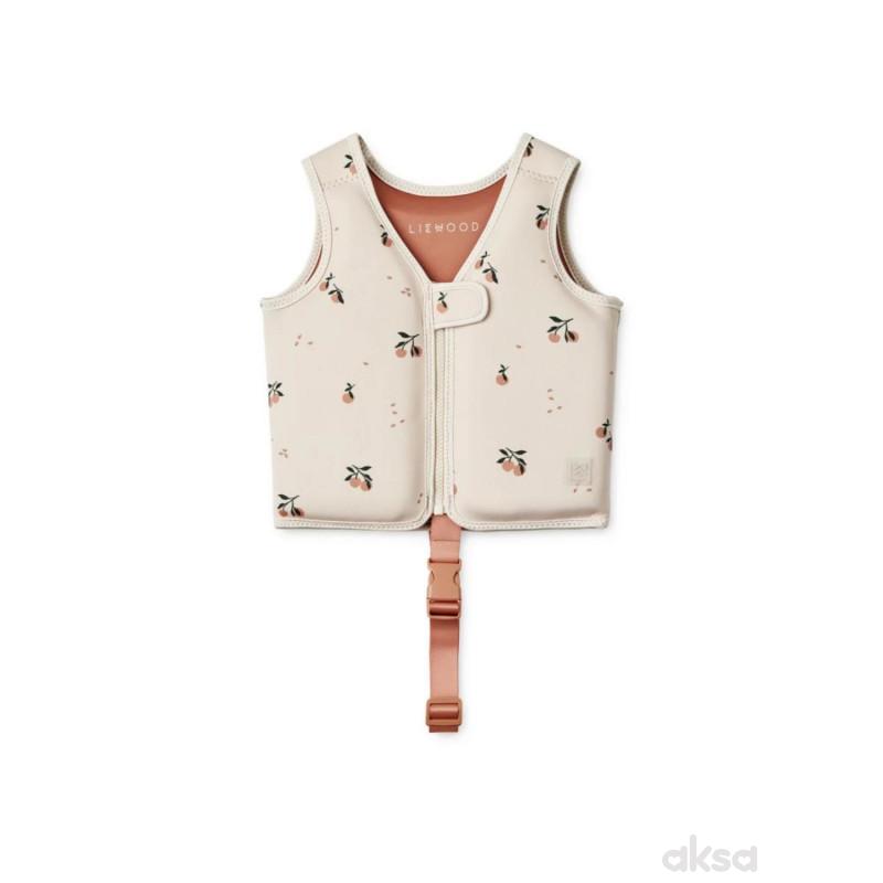Liewood prsluk za plivanje Dove 2-3Y, Peach/SeaS 
