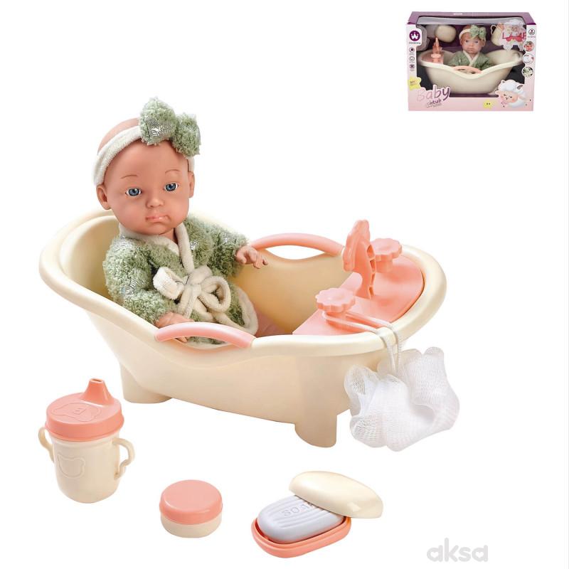 Cute&Cool lutka beba u kadi, 23cm