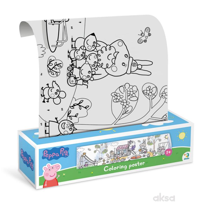 Dodo oboji poster Peppa prase