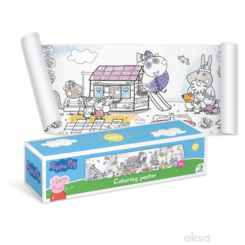 Dodo oboji poster Peppa prase