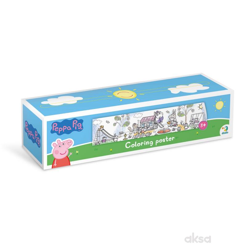 Dodo oboji poster Peppa prase