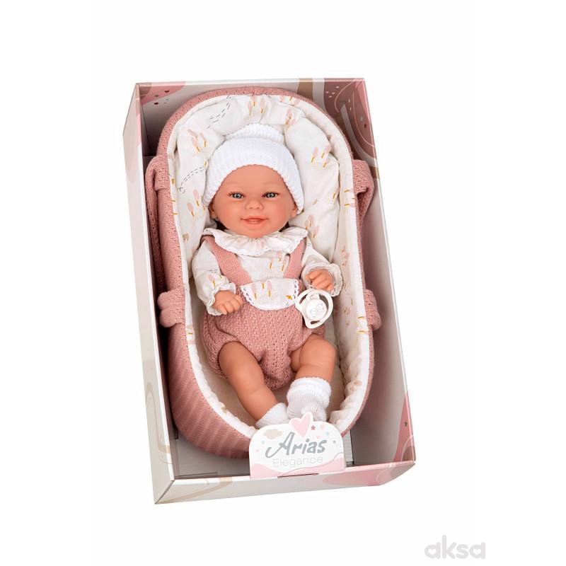 Arias Elegance lutka beba Babyto Rosa 33cm