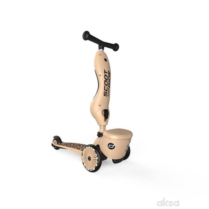 Scoot&Ride Trotinet 2u1 Highwaykick 1 Leopard 