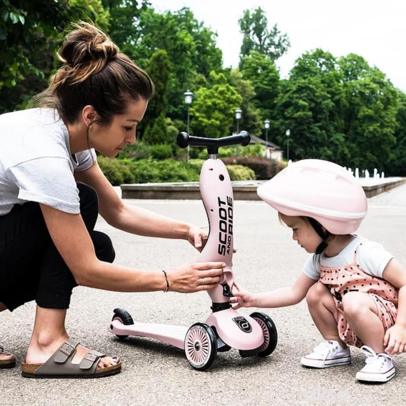 Scoot&Ride Trotinet 2u1 Highwaykick 1 Rose 