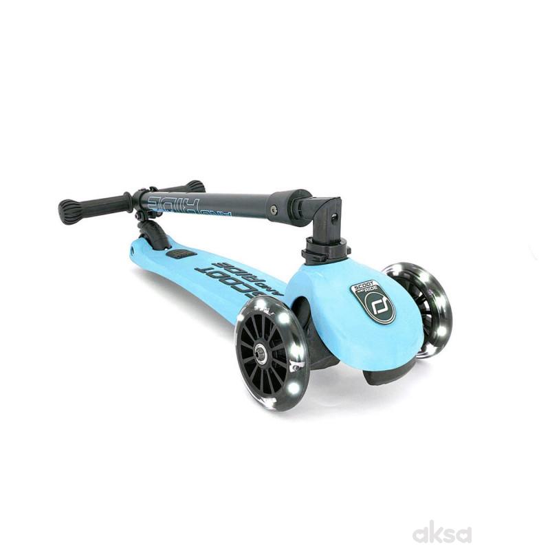 Scoot&Ride Trotinet Highwaykick Led 3 Blueberry