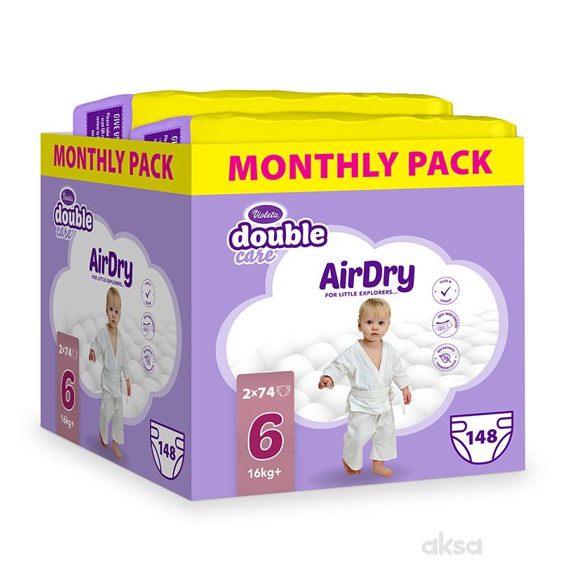 Violeta pelene Monthly 6 junior 16kg+ 148kom