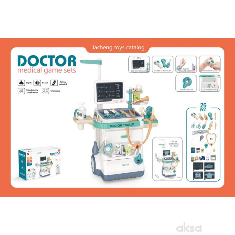Merx igračka doktorski set,26 elemanata 