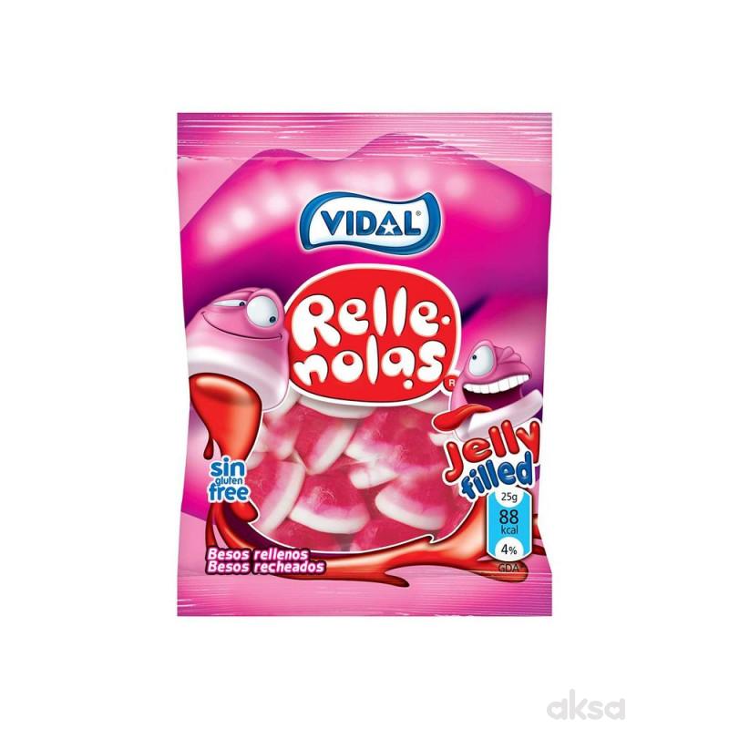Vidal gumene bombone punjeni poljupci 90g