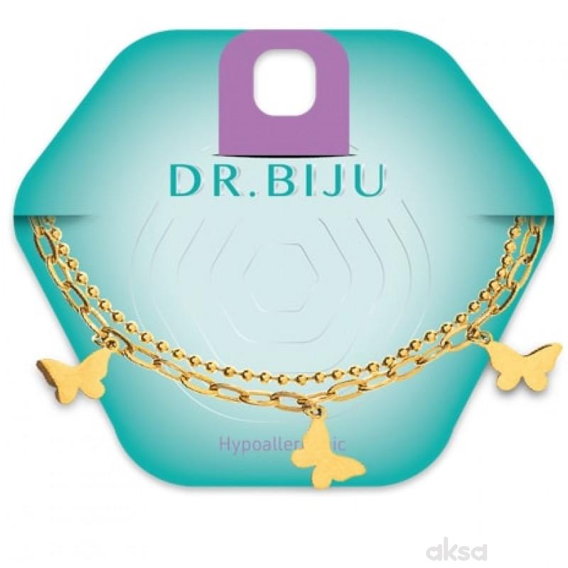 Dr.Biju narukvica - zlatni leptirici 