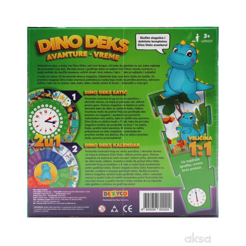 Drustvena igra dino deks avanture vreme