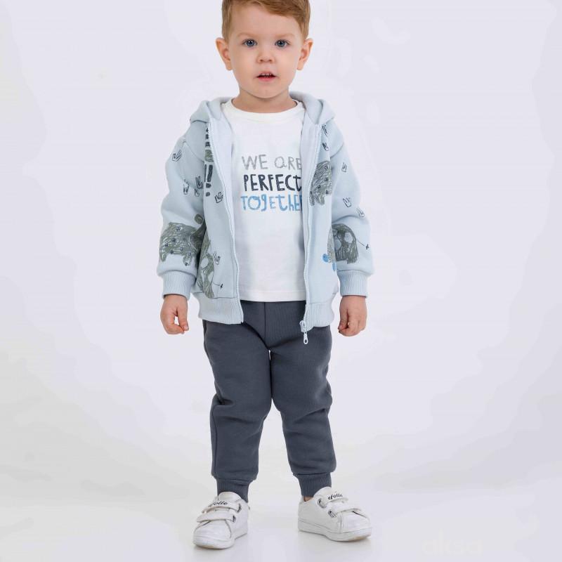 Iggy komplet 3/1 (majica, duks, donji deo), dečaci 