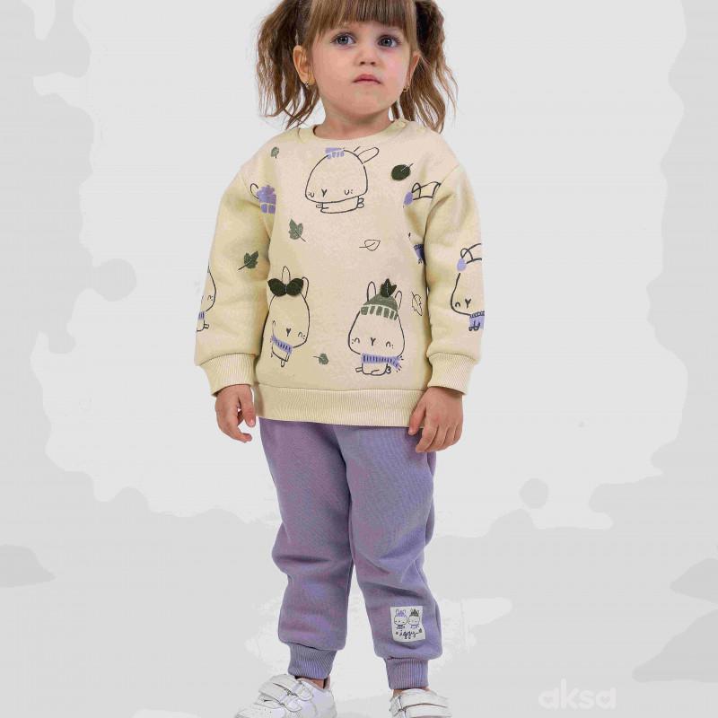 Iggy komplet 2/1 (duks, donji deo), devojčice 