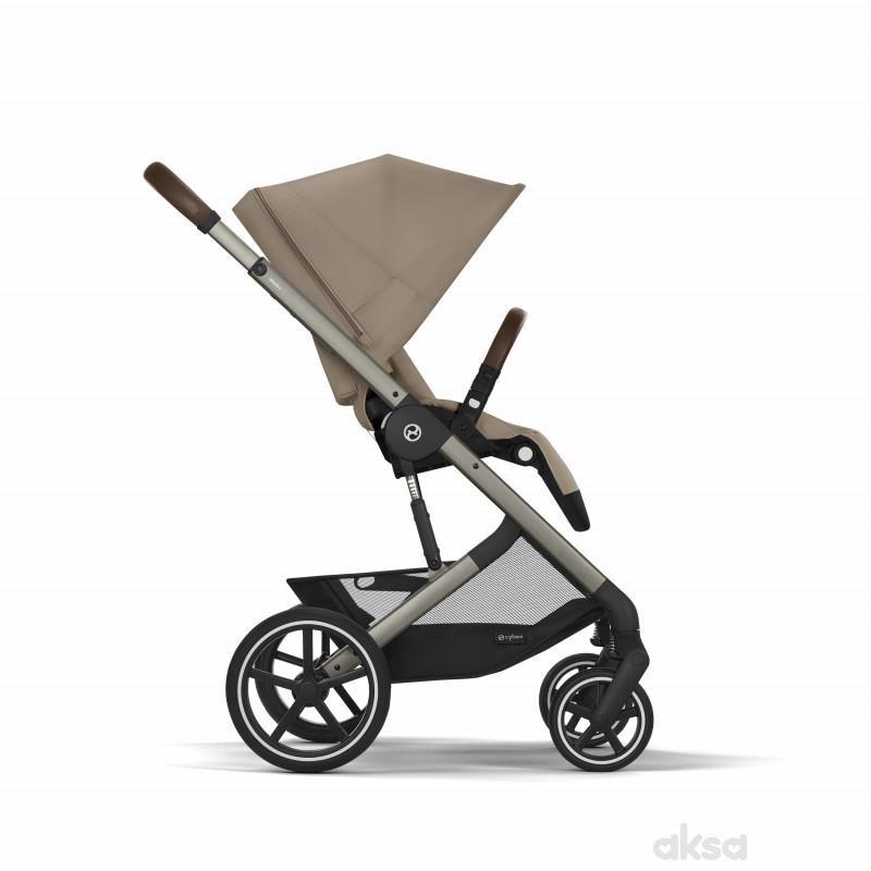 Cybex kolica Balios S Lux Almond Beige (taupe ram)