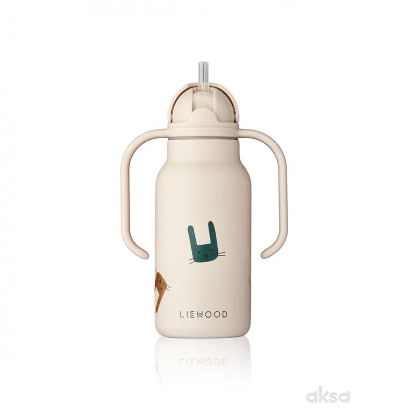 Liewood termos boca 250ml Kimmie,Sandy/Bunny 