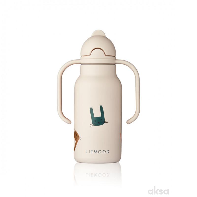 Liewood termos boca 250ml Kimmie,Sandy/Bunny 