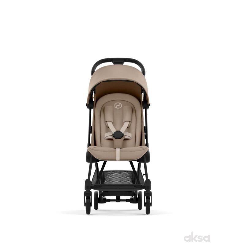 Cybex kolica Coya, Cozy Beige (matt black ram)