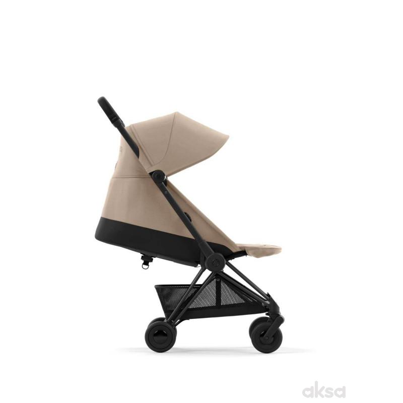 Cybex kolica Coya, Cozy Beige (matt black ram)