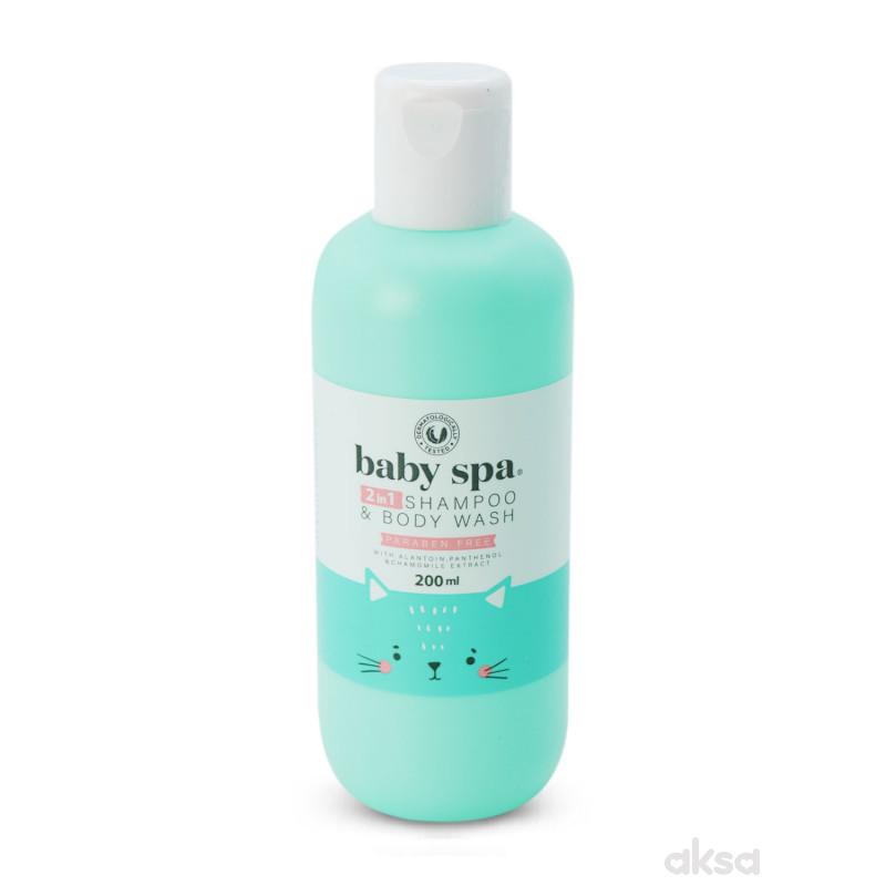 Baby spa šampon i kupka 2 u 1 200ml 
