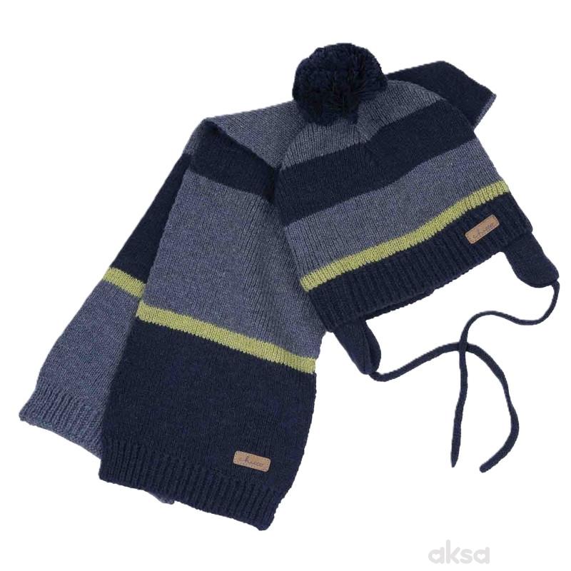 Chicco set 2/1 (kapa, šal), dečaci